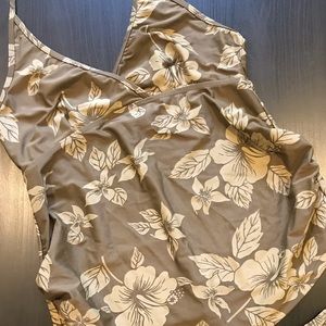 Two maternity bathing suits